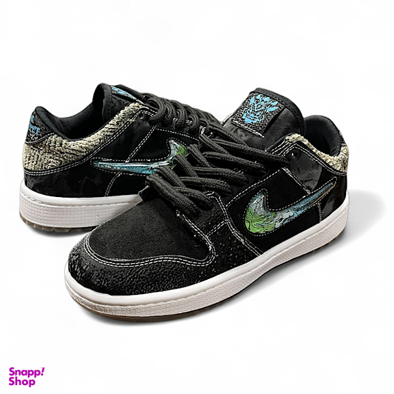 کتانی مردانه طرح نایکی مدل دراگون کد D67 رنگ مشکی