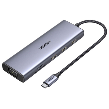 USB هاب 9 پورت Type-C یوگرین مدل CM498