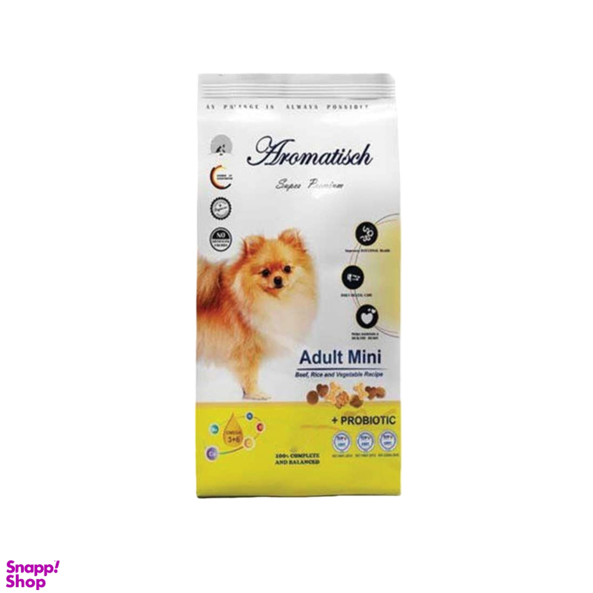 غذای خشک سگ آروماتیش مدل Adult Mini Chicken وزن 15 کیلوگرم