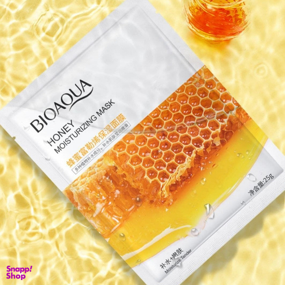 ماسک صورت بایو آکوا مدل عسل وزن 25 گرم