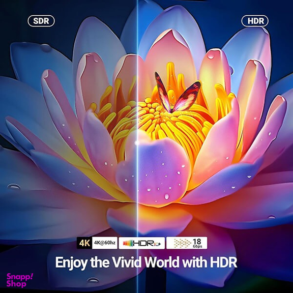 کابل تبدیل HDMI 2.0 یوگرین مدل HD118 کد 40410 طول 2 متر