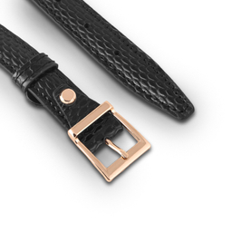 کمربند زنانه چرم یلسان مدل آتیس کد 052-MRV مشکی