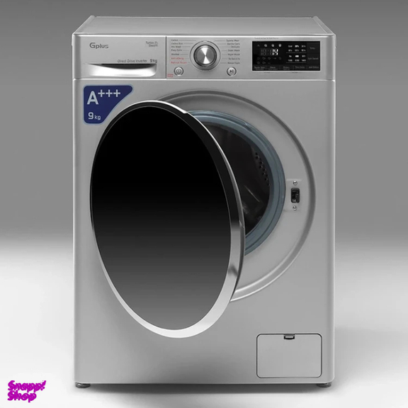 ماشین لباسشویی جی پلاس مدل GWM-R99S.KTN گنجایش 9 کیلوگرم