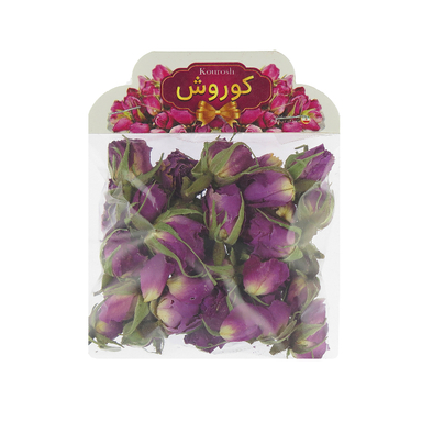 غنچه گل محمدی کوروش وزن 20 گرم