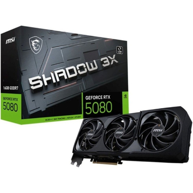 کارت گرافیک مخصوص بازی ام اس آی مدل RTX 5080 Shadow 3X OC 16G