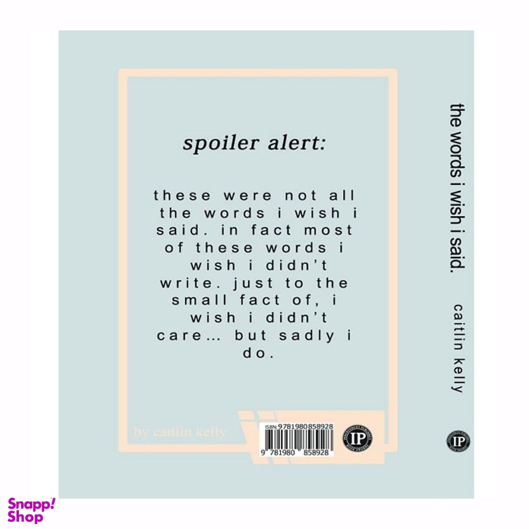 کتاب The Words I Wish I Said اثر کیتلین کلی انتشارات ایندیپن