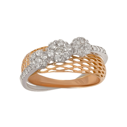 انگشتر طلا 18 عیار زنانه جواهری سون کد 5532