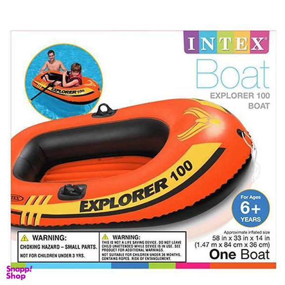 قایق بادی یک نفره اینتکس مدل Explorer کد 58329