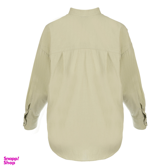 شومیز آستین بلند زنانه سرژه مدل 207338 رنگ سبز روشن