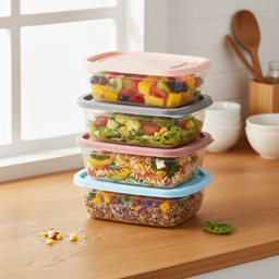 ظرف غذا نورینو مدل آواز مجموعه 4 عددی