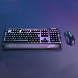 کیبورد بی سیم مخصوص بازی ایسوس مدل ROG Claymore II Aura RGB