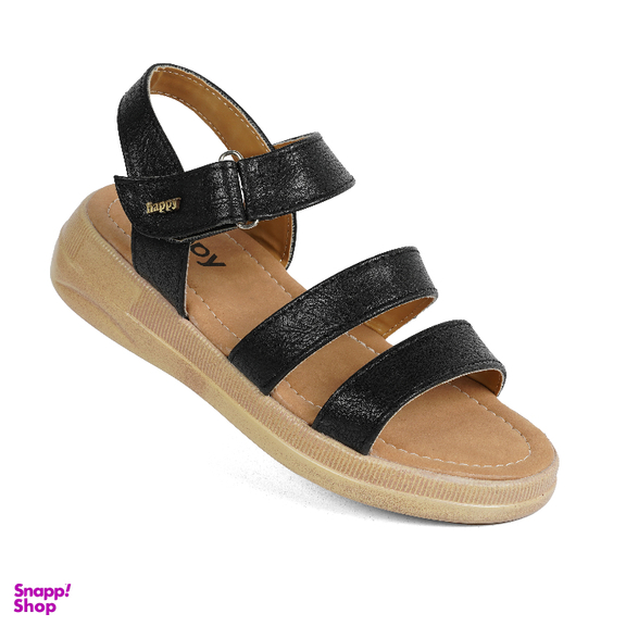 صندل طبی زنانه هپی مدل سوفیا رنگ مشکی