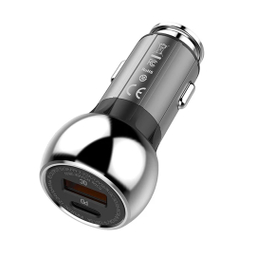 شارژر فندکی 38 وات کینگ استار مدل KC140 PD به همراه کابل USB-C