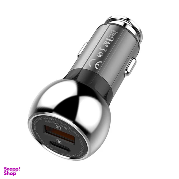 شارژر فندکی 38 وات کینگ استار مدل KC140 PD به همراه کابل USB-C