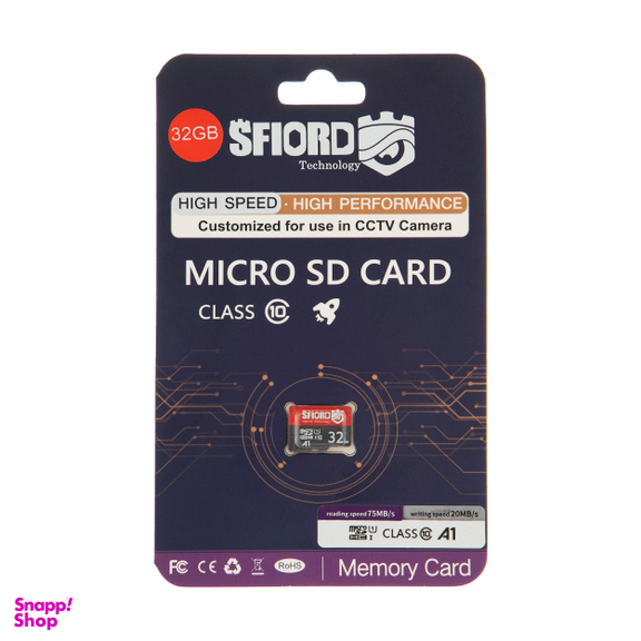 کارت حافظه microSDXC اسفیورد کلاس 10 ظرفیت 32 گیگابایت