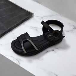 صندل زنانه کد 104 رنگ مشکی