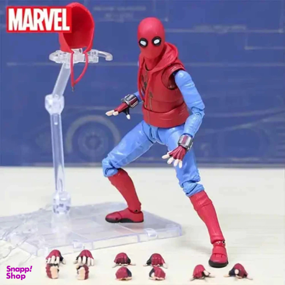 اکشن فیگور بندای مدل مرد عنکبوتی اسپایدرمن طرح Spiderman Home Coming 0570