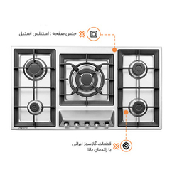 گاز صفحه ای استیل البرز مدل S5960