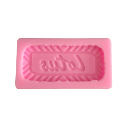 قالب شمع طرح بیسکوییت lotus