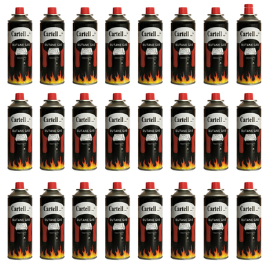 کپسول گاز مسافرتی کارتل کد CG-24 بسته 24 عددی