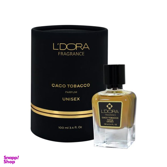 پرفیوم مردانه لدورا فرگرنس مدل CACO TOBACCO حجم 100 میلی‌ لیتر