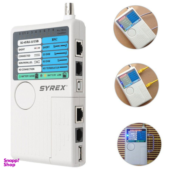 تستر شبکه سایرکس مدل SX-T100M