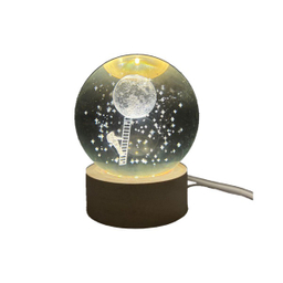 گوی شب تاب کریستالی کد G101
