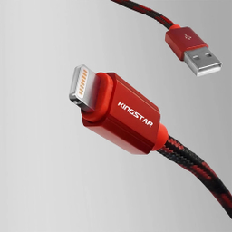 کابل تبدیل USB به لایتنینگ کینگ استار مدل K21 i طول 1 متر