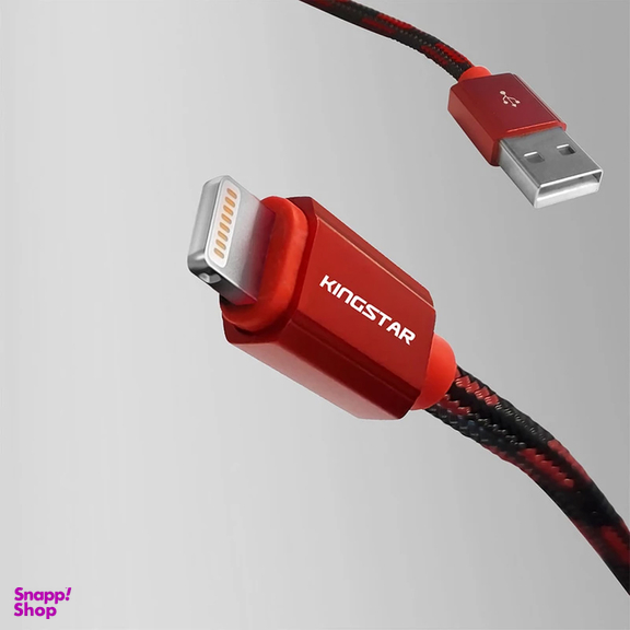 کابل تبدیل USB به لایتنینگ کینگ استار مدل K21 i طول 1 متر