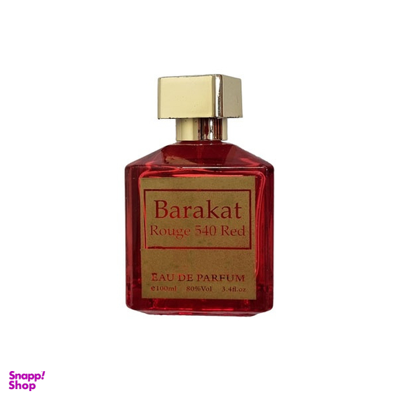 ادوپرفیوم زنانه و مردانه آر تی مدل BARAKAT ROUGE 540 RED  حجم 100 میلی لیتر
