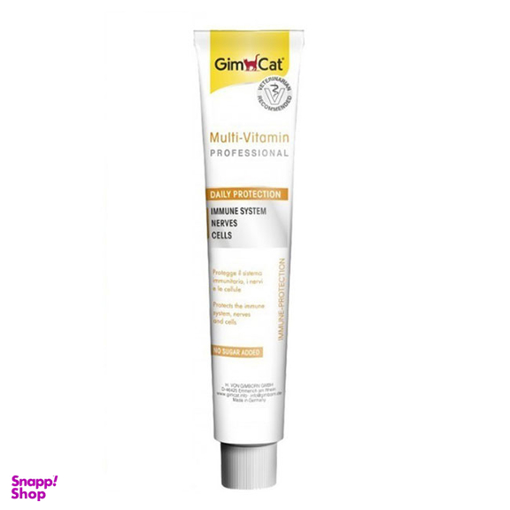 خمیر مولتی ویتامین گربه جیم کت مدل PASTE-Professional وزن 50 گرم