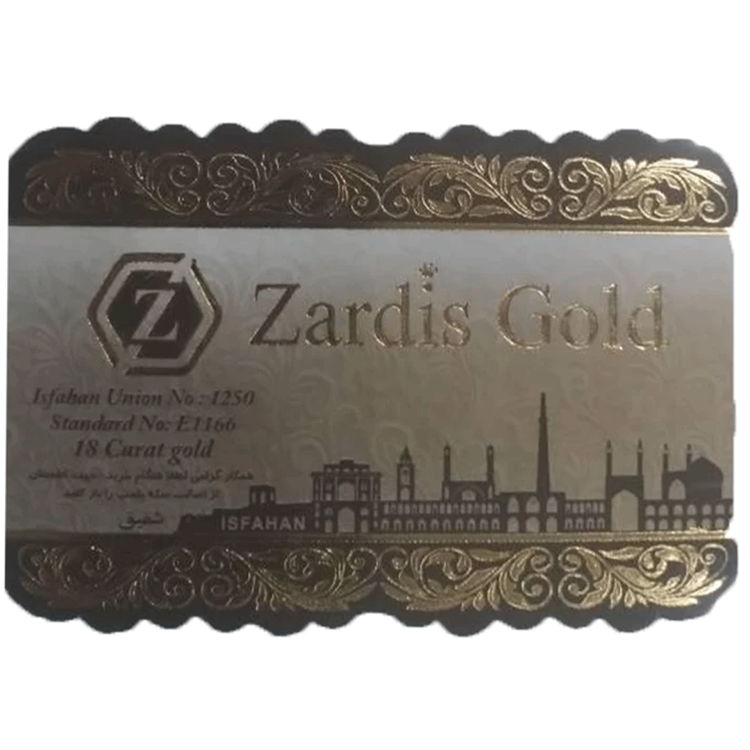 سکه طلا 18 عیار پارسیان زردیس طرح طلایی کد z102