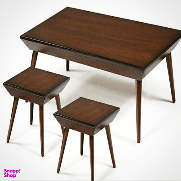میز جلومبلی و عسلی بارکو کد 624 مجموعه 3 عددی