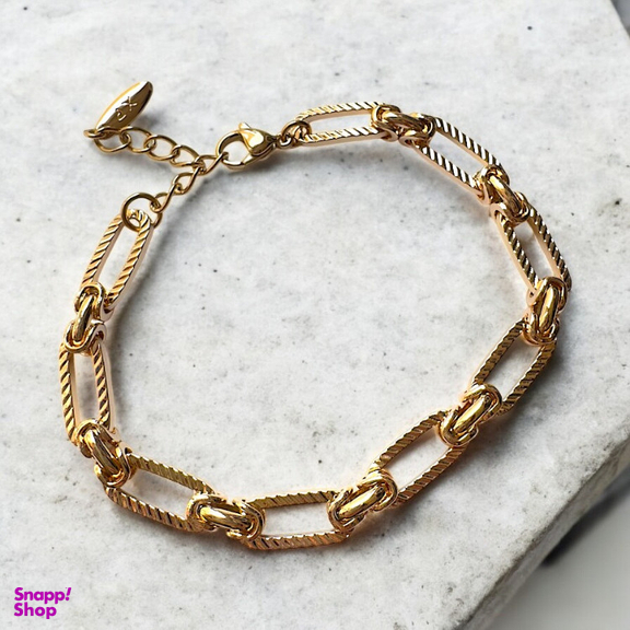 دستبند روکش طلا زنانه ژوپینگ مدل کارتیه کد XU045