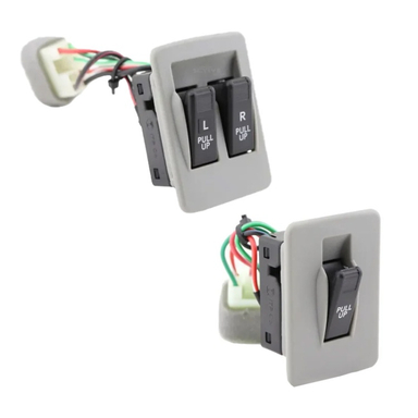 کلید بالابر شیشه خودرو کالانیکس مدل KEY-SABA-100458 مناسب پراید صبا مجموعه 2 عددی