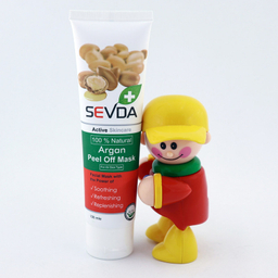 ماسک صورت سودا مدل ذغال فعال حجم 75 میلی لیتر به همراه ماسک صورت سودا مدل آرگان حجم 100 میلی لیتر