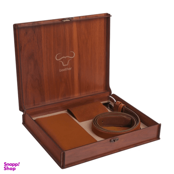 ست هدیه مردانه چرم کد F2564