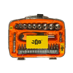 سری بکس و پیچ گوشتی جاب مدل JB-2727  مجموعه 27 عددی