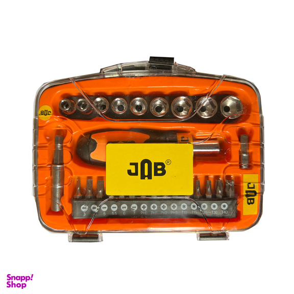 سری بکس و پیچ گوشتی جاب مدل JB-2727  مجموعه 27 عددی