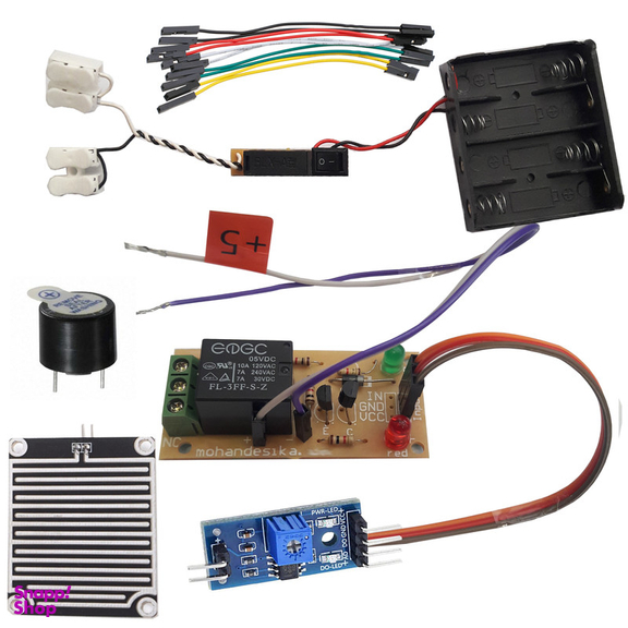 کیت آموزش الکترونیک مهندسیکا مدل ماژول تشخیص قطرات آب و باران Rain-04