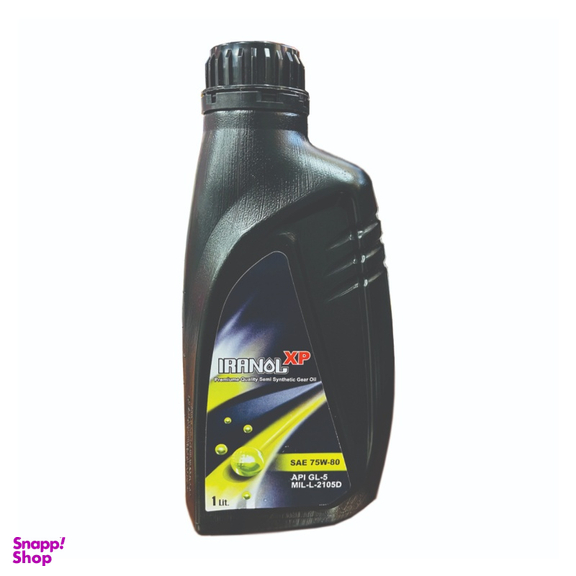 روغن دنده خودرو ایرانول مدل SAE 75W-80 حجم 1 لیتر