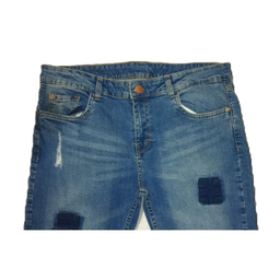 شلوار زنانه جانینادنین کد 1008 رنگ سرمه ای