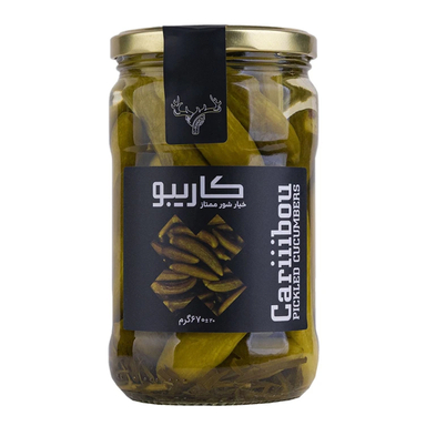 خیارشور ممتاز کاریبو وزن 670 گرم