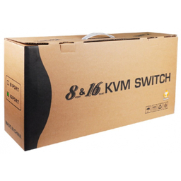 سویيچ کی وی ام ۱۶ پورت کی نت مدل PLUS KP-SWKH416 Automatic USB