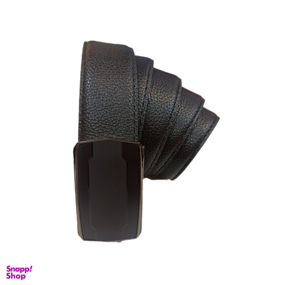 کمربند چرم مردانه مدل پلاکی کد KB115