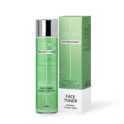 تونر پاک کننده صورت لدورا مناسب پوست خشک و نرمال حجم 200 میلی‌ لیتر
