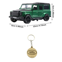 ماکت ماشین ناب سل مدل لندروور فلزی موزیکال چراغدار Land Rover به همراه جاسوییچی