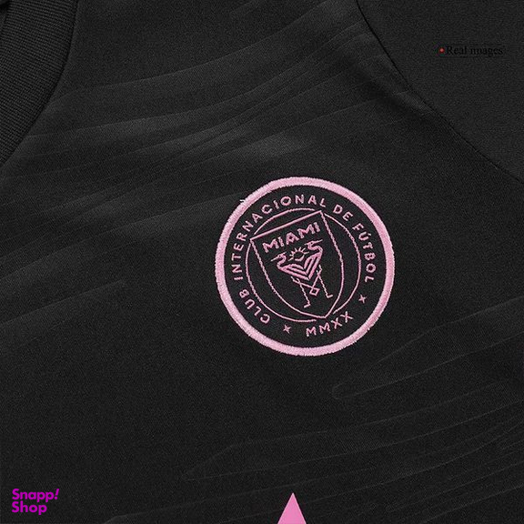 ست تیشرت و شلوارک ورزشی پسرانه مدل اینتر میامی Away 2025