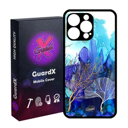 کاور گارد ایکس طرح آبرنگی مدل Glass10292 مناسب برای گوشی موبایل اپل iPhone 15 Pro Max