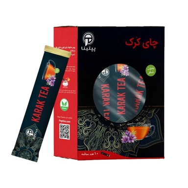 چای کرک زعفرانی پپتینا بسته 10 عددی